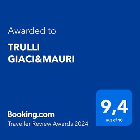 セルヴァ・ディ・ファザーノ Trulli Giaci&Mauriアパートホテル エクステリア 写真